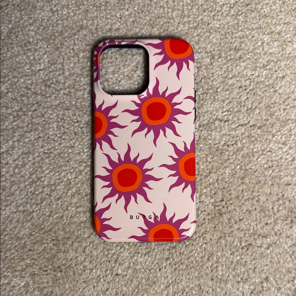 BURGA 14 Pro Max iPhone Sunburst Case